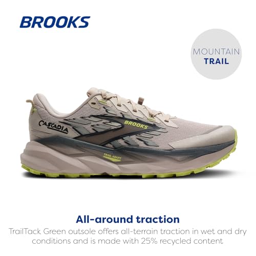 Image of Brooks Men's Cascadia 19 Mountain Trail Running Shoe