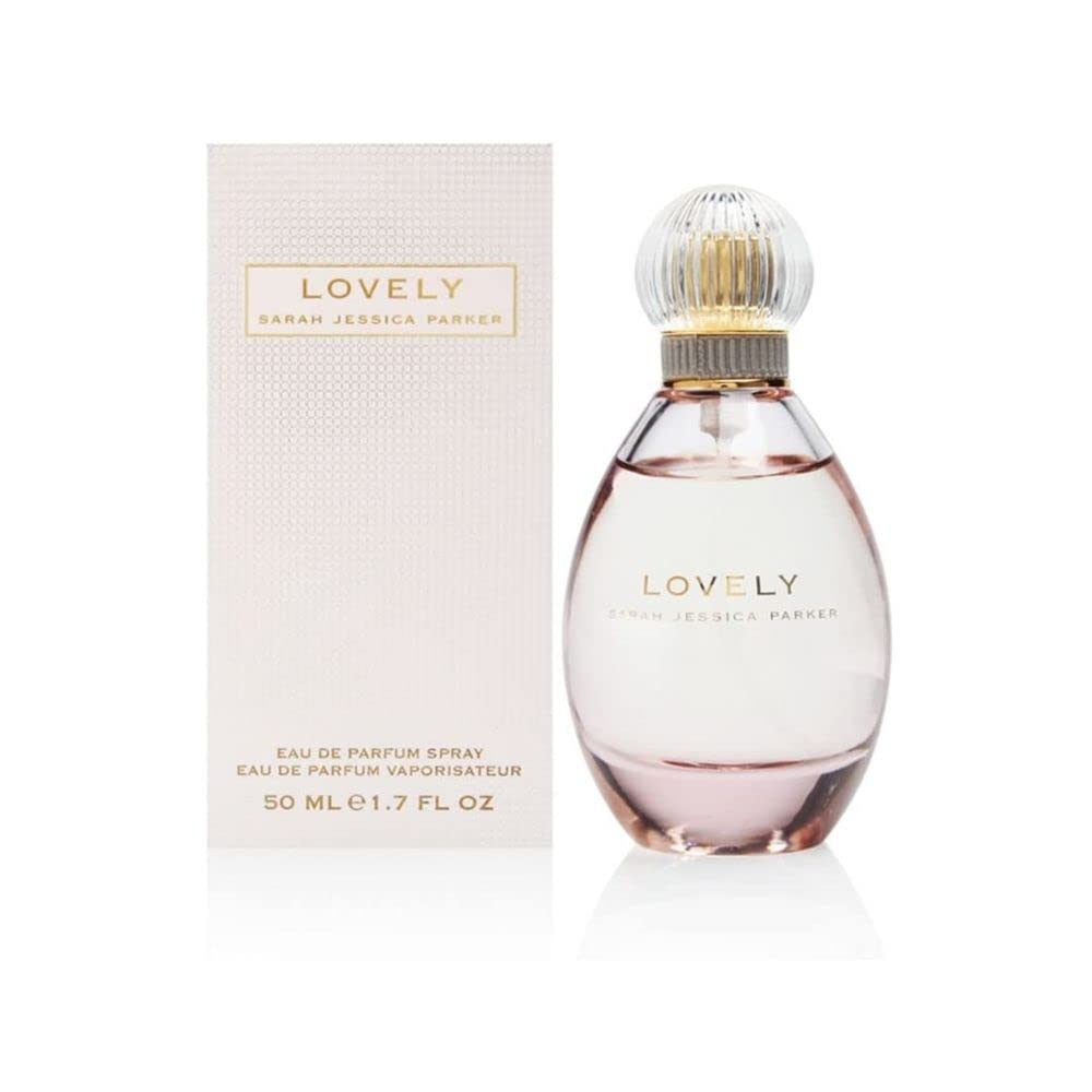Lovely by SJP Eau de Parfum 50ml – Sarah Jessica Parker Perfume for Women, Floral Woody Musk Ladies Fragrance Spray, Long Lasting Womens Perfume