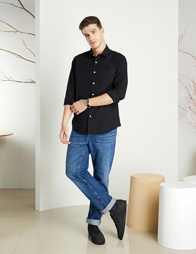 Image of Symbol Premium Men's Casual Cotton Poplin Shirt (Regular Fit)