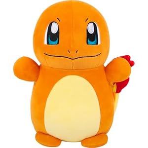 Squishmallows Original Pokémon 10in Charmander HugMees – Ultrasoft Official Jazwares Plush (Medium-Sized)