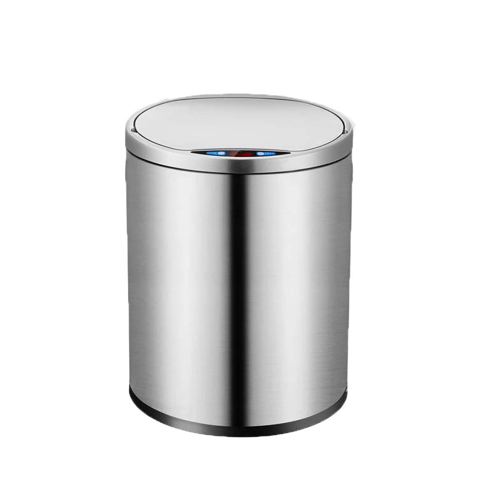 Poubelle cuisine automatique 9L en acier inoxydable Moonlightsilver