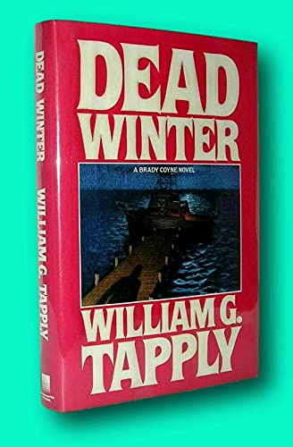 Rare William G Tapply / DEAD WINTER Signed 1st ... B09FT2RN3P Book Cover