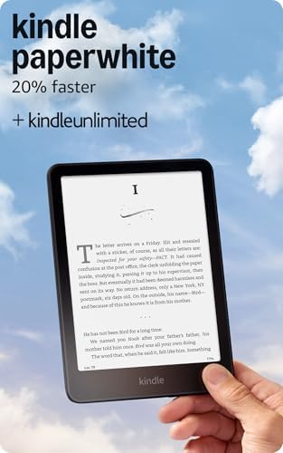 Amazon Kindle Paperwhite 16GB (newest model) – 20% faster, with n...
