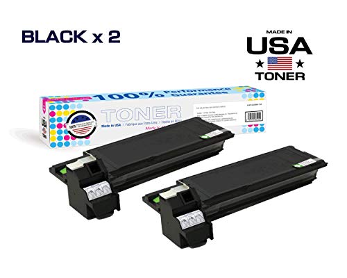 MADE IN USA TONER Compatible Replacement for use in Sharp MX-B201D, MX-B20NT, Black (2 Pack)