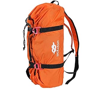 besbomig Borsa per Corde da Scalata Rope Bag – Borsa per Attrezzi da Arrampicata Sacco Portacorda Borsa Pieghevole Leggero Rope Bag con Telo di Protezione