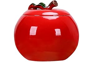 Ceramic Apple Cookie Jar