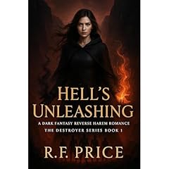 Hell’s Unleashing: A Dark Academy Reverse Harem Audiolibro Por R.F. Price arte de portada