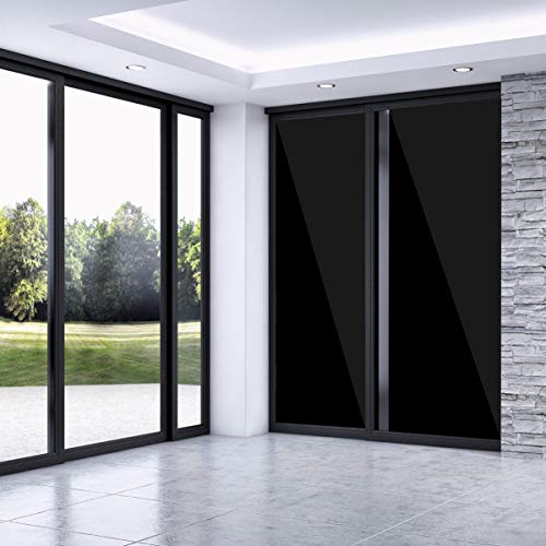 Película para ventana PRETYZOOM 50x200 cm color negro miniatura 6