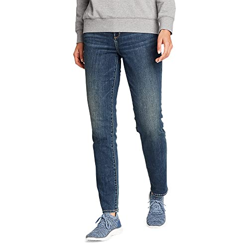 Eddie Bauer Women's Revival High-Rise Slim Straight Jeans4