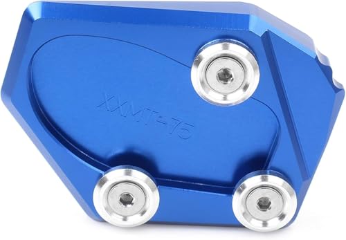 Coussinet de support latéral du pied pour moto plaque de béquille haut de gamme