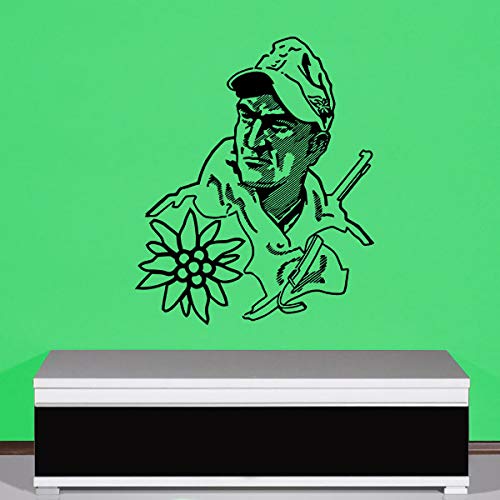 Sticker Mural Gebirgsjäger Bundeswehr pour habiller le mur d'un bureau de collectionneur