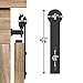 FREDBECK 4FT 48inch Mini Cabinet Small Double Barn Door Hardware Track Kit Apply for Cabinet Closet Cupboard Storage,4 Foot Double Door Kit Fit Double 12