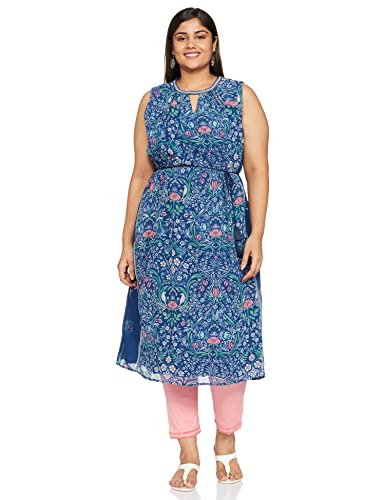 Image of Rangriti Women's Slim Fit Rubber Pant