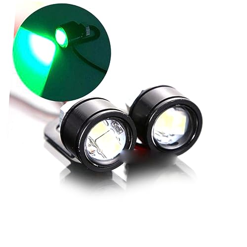 ABOOFAN 2pcs Motorcycle Mirror Lamp Led Light Kit Low Power Consumption Car Interior Accessories