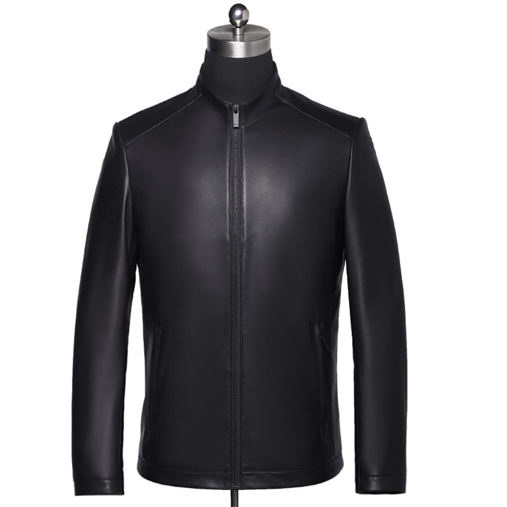Amazon.com: YMGSCC Leather Jacket Men's Spring and Autumn
