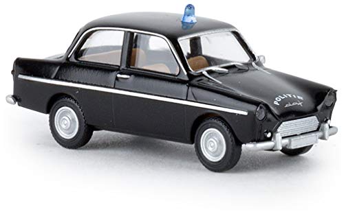 Brekina 27722 DAF 600 schwarz, Politie (NL) 1:87 Neu Cover