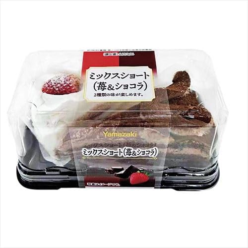 Amazon.co.jp: ヤマザキ ミックスショート 苺&ショコラ 2個入 : 食品