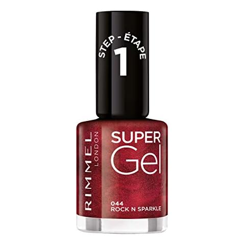 Rimmel London Super Gel Nail Polish Rock N Sparkle Cover