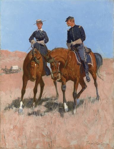 Tableau en toile Frederic Remington Mckeever et Edgar Wheelock 60x90cm