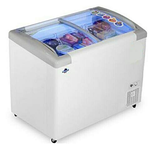 Rockwell GFR350ICGT Curved Glass Green Deep Freezer- 315 Ltr (In-built LED, 5 yrs Compressor warranty, Upto 53% power saving)-image-19