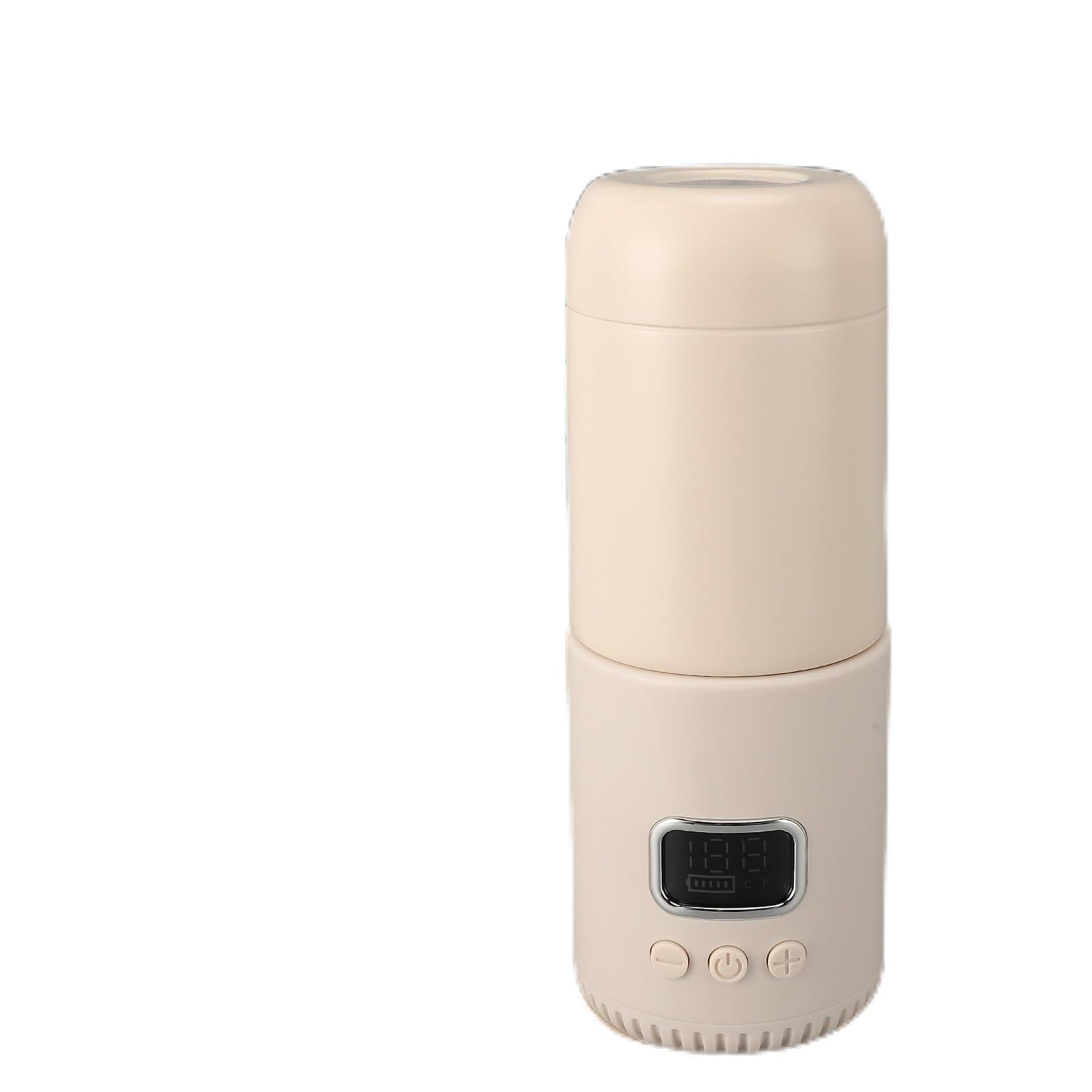 Portable Milk Warmer for Travel, 400ML Large Capacity, 10000mAh Rechargeable Cordless Portable Bottle Warmer, Fast Heating Water and Milk