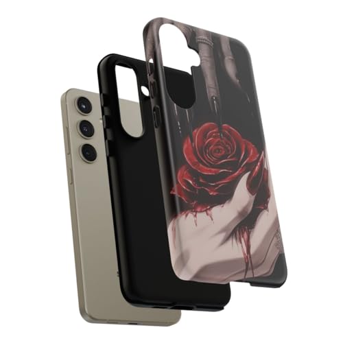 Coque rigide Samsung S24 Plus rose saignante mate anti-rayures - 4