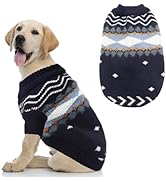 LiebeDD Hundepullover Kleine Mittelgroße Hunde Pullis Winter Warme Verdicken Hundepulli Französis...