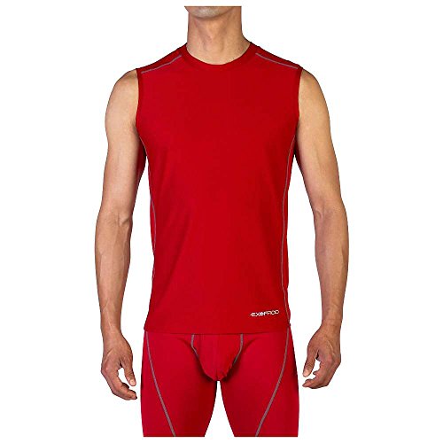 ExOfficio Give-N-Go Sport Mesh Sleeveless Crew Shirt - 1242-2631 (Large, Stop)