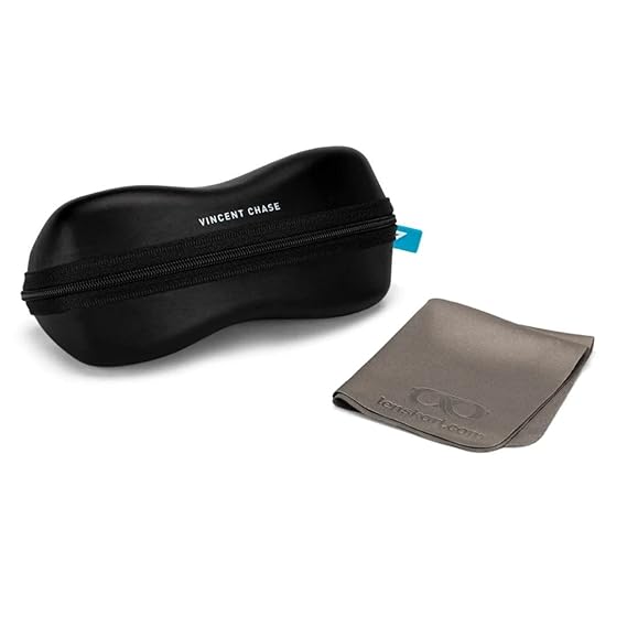 VINCENT CHASE EYEWEAR Unisex Adult Square Polarization Sunglasses