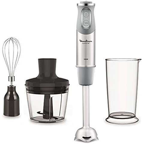 Batidora de Mano Moulinex QuickChef DD655D con 2 Accesorios Cover