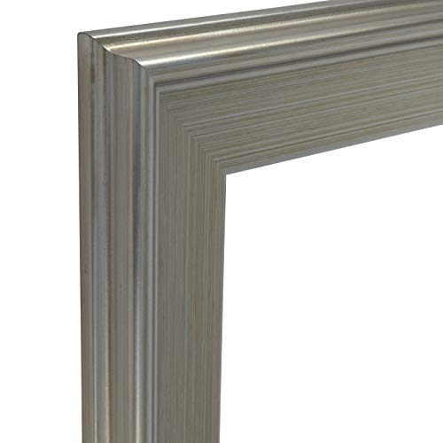 Creative Mark Plein Air Wooden Picture Frame - 16X20 Silver - 1 Pack Of Poster Frame For Art Panels, Stretched Canvas, Pictures And More #TOP3