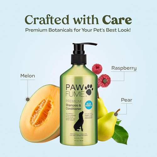 Pawfume-Dog-Shampoo-and-Conditioner–Hypoallergenic-Dog-Shampoo-for-Smelly-Dogs–Best-Dog-Shampoos-Conditioners–Probiotic-Pet-Shampoo-for-Dogs–Best-Dog-Shampoo-for-Puppies-Blue-Ribbon Pawfume Dog Shampoo and Conditioner–Hypoallergenic Dog Shampoo for Smelly Dogs–Best Dog Shampoos Conditioners–Probiotic Pet Shampoo for Dogs–Best Dog Shampoo for Puppies Blue Ribbon