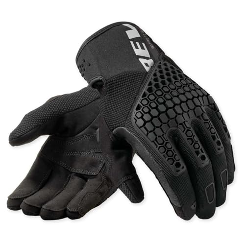 Gants de moto REV'IT! Mangrove 2 gris rouge taille M pour motard