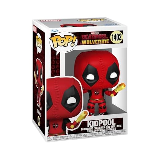 Funko Pop! Marvel: Deadpool & Wolverine - Kidpool - Figura de Vinilo Coleccionable - Idea de Regalo- Mercancia Oficial - Juguetes para Niños y Adultos - Movies Fans