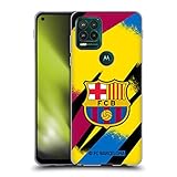 Head Case Designs Officially Licensed FC Barcelona Third Goalkeeper 2019/20 Crest Kit Soft Gel Case Compatible with Motorola Moto G Stylus 5G 2021