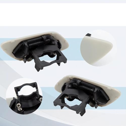 Garniture de cadre cache buse lave-auto ajustement précis pour Série 3 E92 E93 - 5