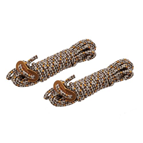 キャプテンスタッグ(CAPTAIN STAG) テント・タープ部品 ロープ テントロープ ガイドロープ アルミ自在付ガイドロープ φ5mm×400cm 2本組 ビバレー UA-4552