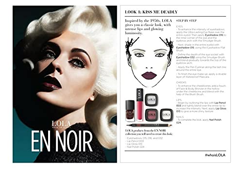 LOLA Make Up Eye Pencil - Beauty, Jet Black - Image 3