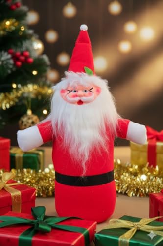 Image of Santa Claus Soft Toy | Plush Santa Claus Soft Toy | Stuffed Santa Clause | Perfect for Holiday Decor and Christmas Gifting | D | PoPo Toys 