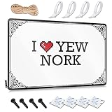 Cool Wall Decor Gamers Accessories Vintage Wall Decor | I Love Yew Nork Colorful Fun For Pool Home Decoration(20X30CM)