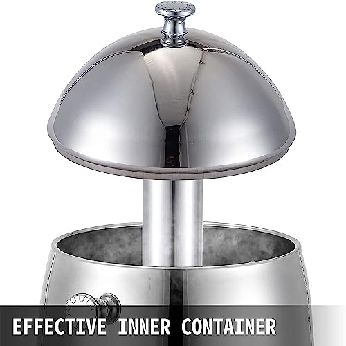 Hervidor de agua de acero inoxidable y PC transparente para hostelería profesional 6