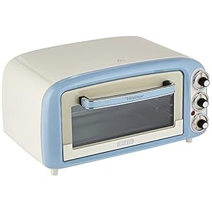 Ariete 979 Design-elektrische oven, 18 l, geschikt voor 30 cm grote pizza, 1380 W, 3 bakposities, 60 minuten timer…