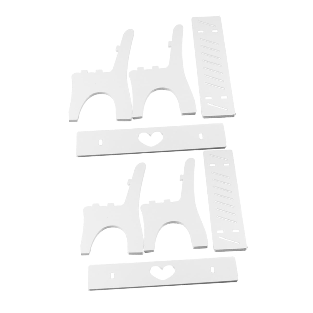 Toddmomy 2 Set Long Leg Doll Stools DIY Dollhouse Stools Doll Photo Props Photo Backdrop