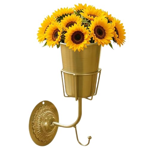 Jarrones de pared para flores que decoran espacios reducidos sin ocupar mesa 2