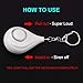 Safesound Personal Alarms, Zabree 130DB Safe Personal Alarms Keychain with Batteries Included, New Personal Alarms for Women, Children and Elders