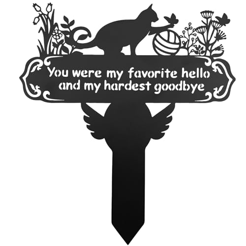 Pet Grave Markers Cat, 12