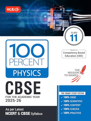 MTG CBSE Class-11 100 Percent Physics For 2025-26 Exam | As Per L...