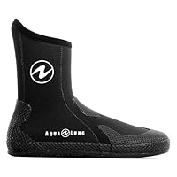 AQUALUNG Unisex Superzip 7mm Boots, Schwarz, 45 EU