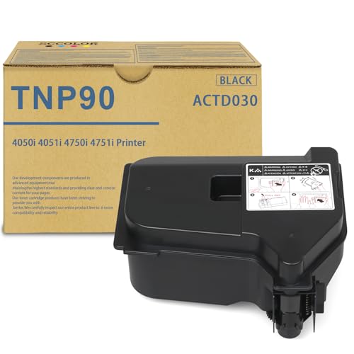 Toner TNP90 ACTD030 remanufacturé noir pour résoudre les coûts d'impression sur Bizhub 4750i