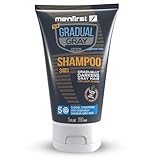 MENFIRST - Gradual Gray Hair Reducing Shampoo - Reverse and Darken Light Brown to Blonde Hair - Hypoallergenic & Harsh Chemical-Free for Men - 1 Pack - 5 Oz